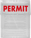 Mediz Outdoor Permit Brochure Box by RealEstateSupplyStore