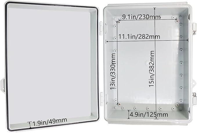Waterproof Outdoor Electrical Box Junction Box Weatherproof IP67 ABS Plastic - Image 4