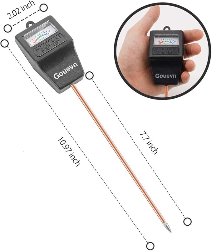 Soil Moisture Meter, Plant Moisture Meter Indoor & Outdoor, Hygrometer Moisture - Image 4