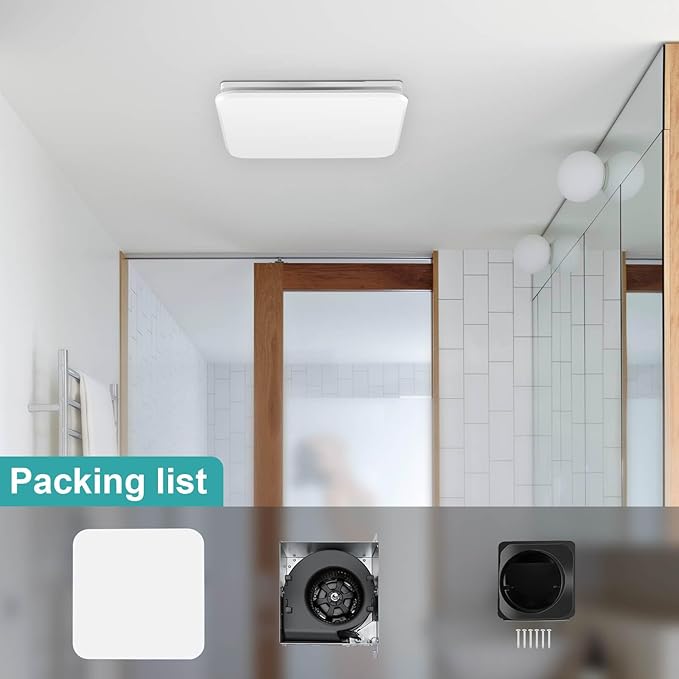 Bathroom Exhaust Fan 110CFM - Image 7