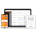 Elitech WiFi Digital Temperature Humidity Data Logger, 2.4GHz/5GHz WiFi Remote by Elitech