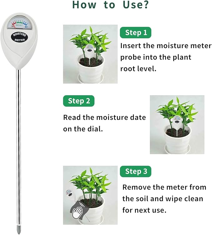 Soil Moisture Meter, Long Probe Soil Moisture Monitor - Image 5
