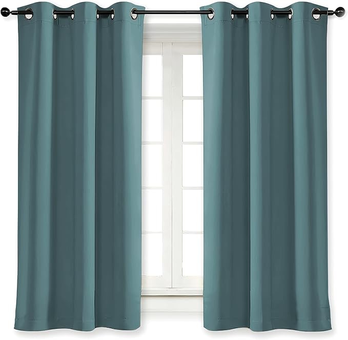 NICETOWN Kitchen Blackout Window Curtain Panel Home Fashion Thermal Insulated by NICETOWN