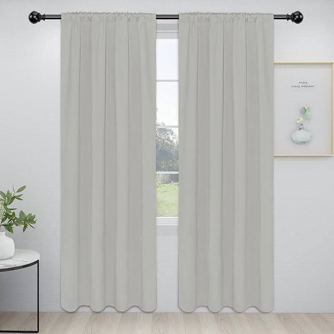 Easy-Going Rod Pocket Blackout Curtains by Easy-Going