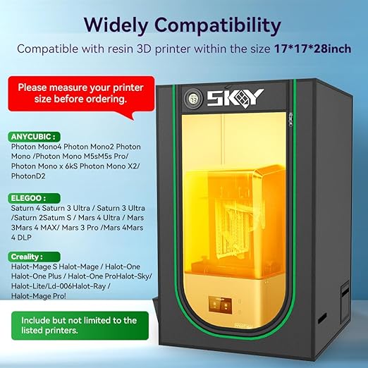Skouphy Resin 3D Printer Enclosure - Image 2