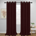 Easy-Going Blackout Curtains for Bedroom, Solid Thermal Insulated Grommet and by Easy-Going