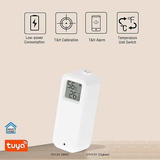 PHOVOLT WLAN Thermometer Hygrometer Sensor, Wireless Smart Temperature and - Image 2