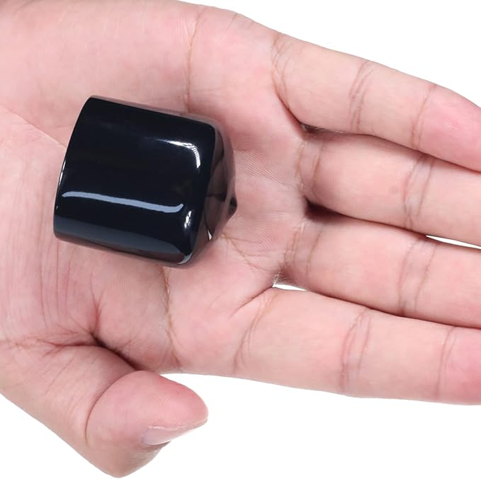 Acocony 1 3/8 Inch Rubber Cap Round Rubber End Caps PVC Flexible Protector - Image 4