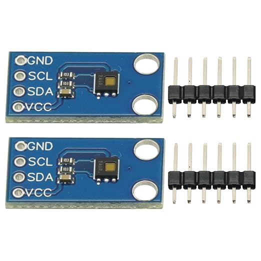 2Pcs HDC1080 High-Precision Temperature and Humidity Sensor Board Module - Image 8