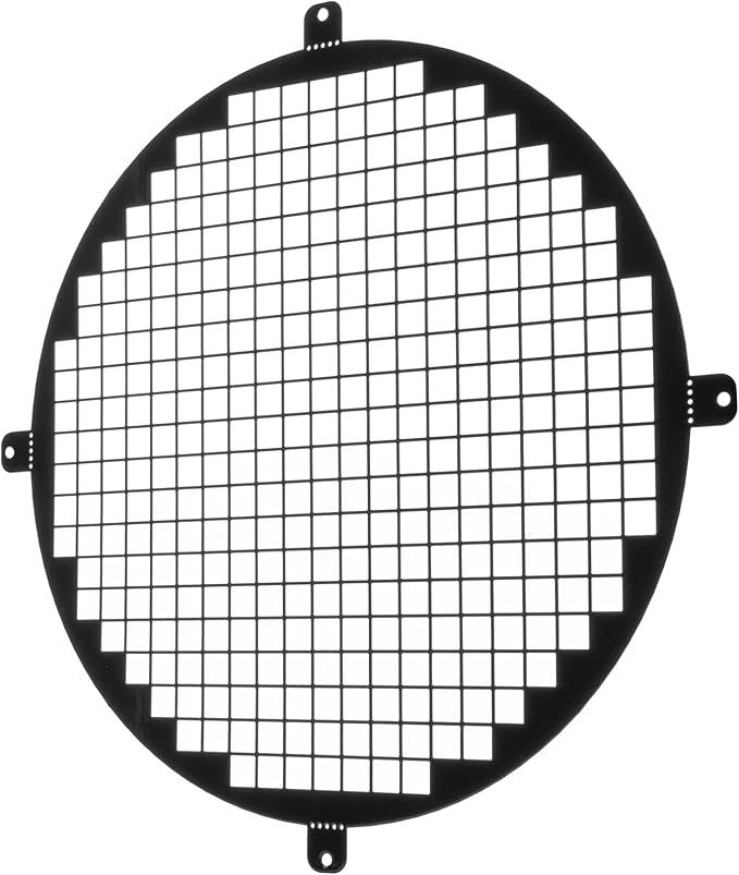 Repa Market 10" Inch Black Galvanized Steel Round Crawl Space Vent Grid - Image 6