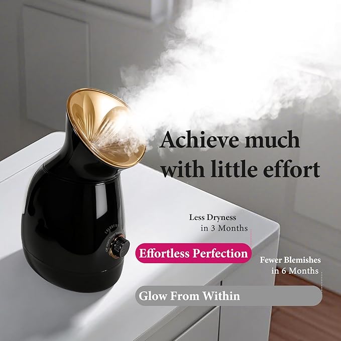 Colorfarm Facial Steamer Nano Ionic: Face Steamer Deep Cleaning Unclogs Pores - Image 5