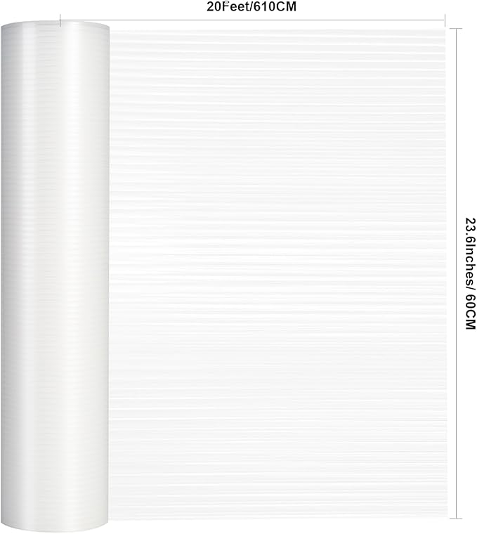 Shelf Liner, 23.6 Inches x 20 FEET Non-Slip Kitchen Cabinet Liner, Washable - Image 8