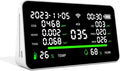 11-in-1 Air Quality Monitor, Indoor CO2/VOC/AQI/PM2.5/Thermometer/Humidity by MGNBDY