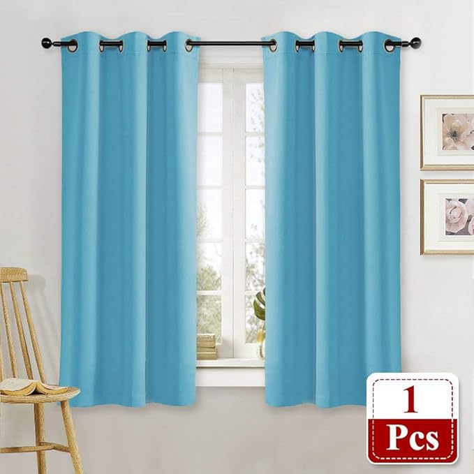 NICETOWN Kitchen Blackout Window Curtain Panel Home Fashion Thermal Insulated - Image 2