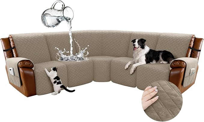 Arfntevss Waterproof Recliner Sectional Couch Covers by Arfntevss