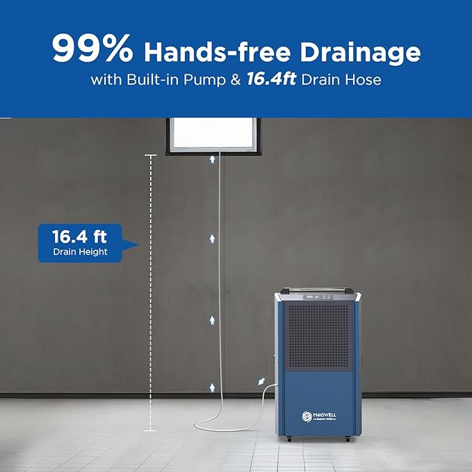 250 Pints Commercial Dehumidifier - Image 3