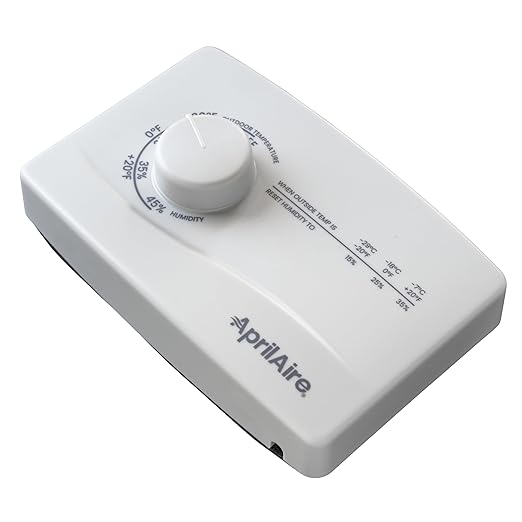 AprilAire 4655 Manual Whole-House Duct or Wall Mounted Humidifier Control - Image 9