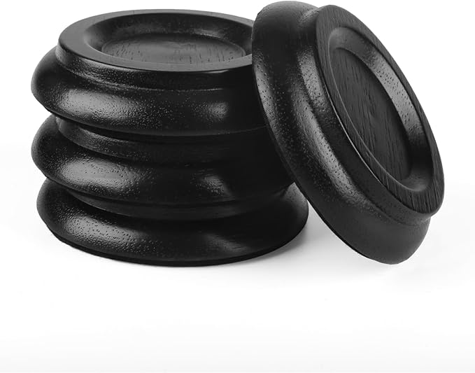 Upright Piano Caster Cups, by Unknown