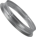 Vent Systems 8" Inch Metal Duct Connector Flange – Galvanized Steel Male-Fit by VentSystems