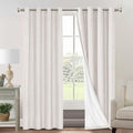 PrinceDeco 100% Blackout Curtains 120 Inches Long by PrinceDeco