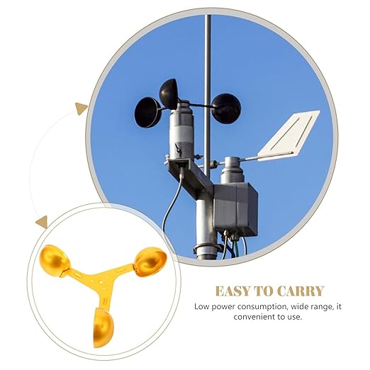 Anemometer Sensor Wind-Speed Monitoring Cup Replacement Aluminum Alloy - Image 7