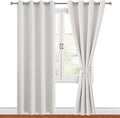 Hiasan Blackout Curtains for Bedroom, 52 x 84 Inches Long by Hiasan