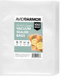 Avid Armor Vacuum Sealer Bags QUART PLUS Size 10"x13" 100 Pack by AvidArmor