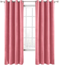 ChadMade Blackout Lined Premium Velvet Curtain Rose 84Wx96L Inch, Eyelet Grommet by ChadMade