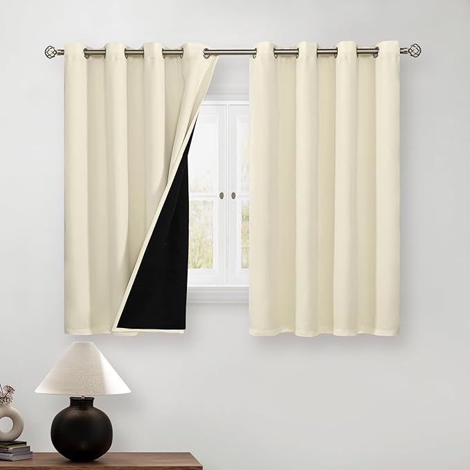 BGment Short 100% Blackout Curtains by BGment
