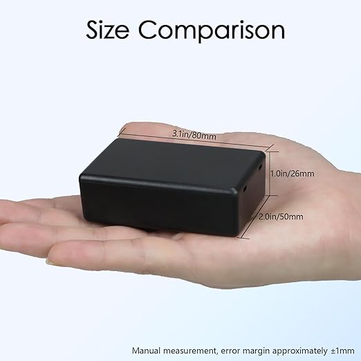 Project Box 8 Pieces Electrical Box Small Junction Box ABS Plastic Enclosure - Image 2