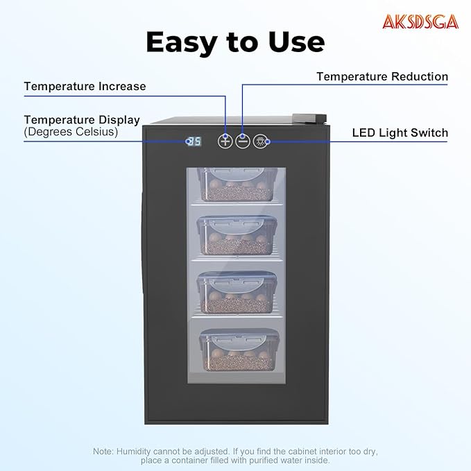 23L Reptile Incubator Cabinet Incubators - Image 4