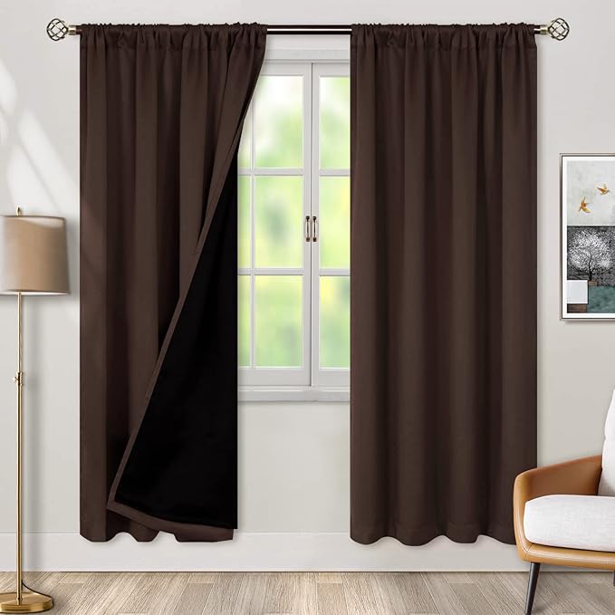 BGment Thermal Insulated 100% Blackout Curtains by BGment