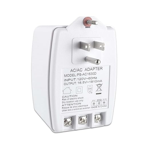 16.5V 1810mA Plug in Thermostat and Doorbell Transformer 16.5 Volt Transformer by EPLZON