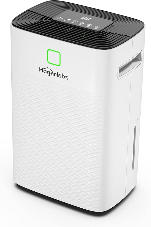 HOGARLABS Smart Dehumidifier for Basement Home, Silent Dehumidifier by HOGARLABS