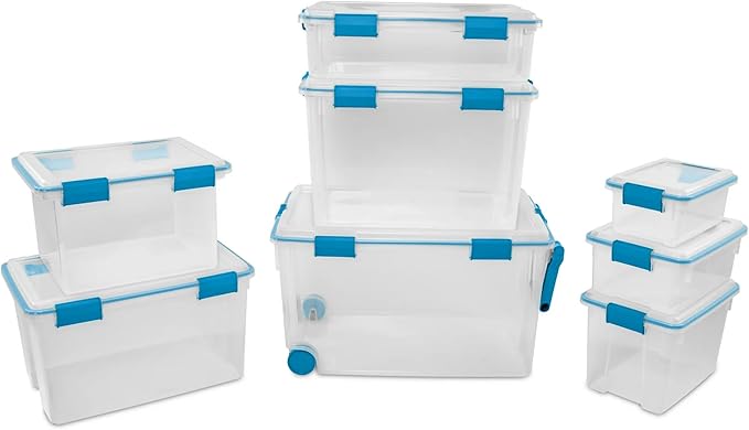 80 Quart Clear Storage Bin - Image 6