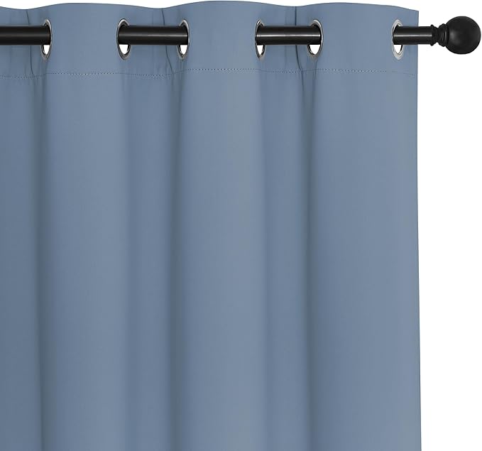NICETOWN Bedroom Curtain Room Darkening Drapery 102 inches Length - Image 7