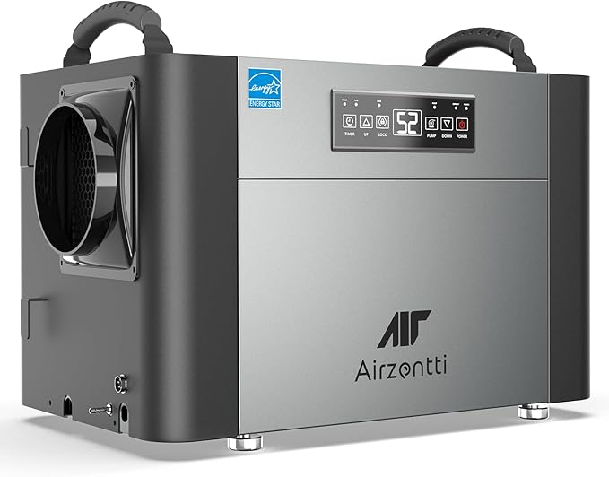 155 Pints Commercial Dehumidifier by Airzentti