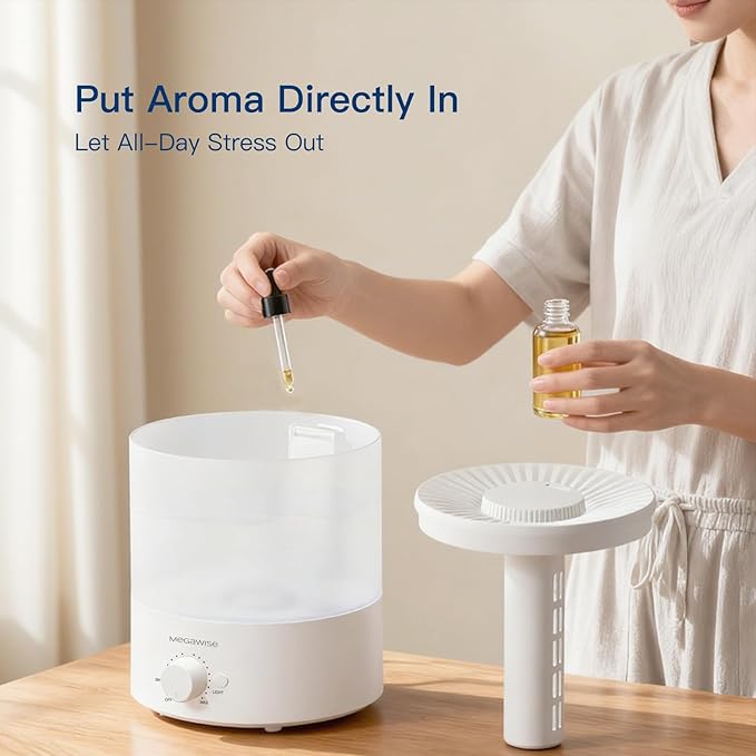 MegaWise Ultrasonic Cool Mist Humidifier SK7620 - Image 5