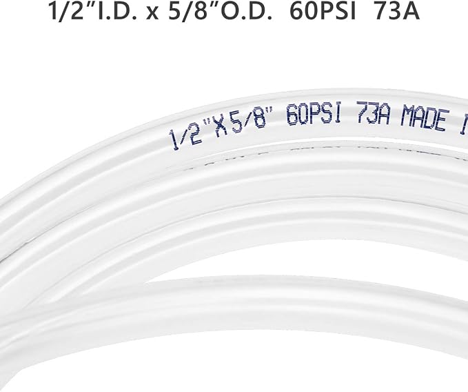 Eastrans Clear Vinyl Tubing Flexible PVC Tubing, Hybrid PVC Hose, Lightweight - Image 4