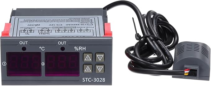MECCANIXITY STC-3028 10A DC 24V Digital LED Temperature Controller Intelligent by MECCANIXITY