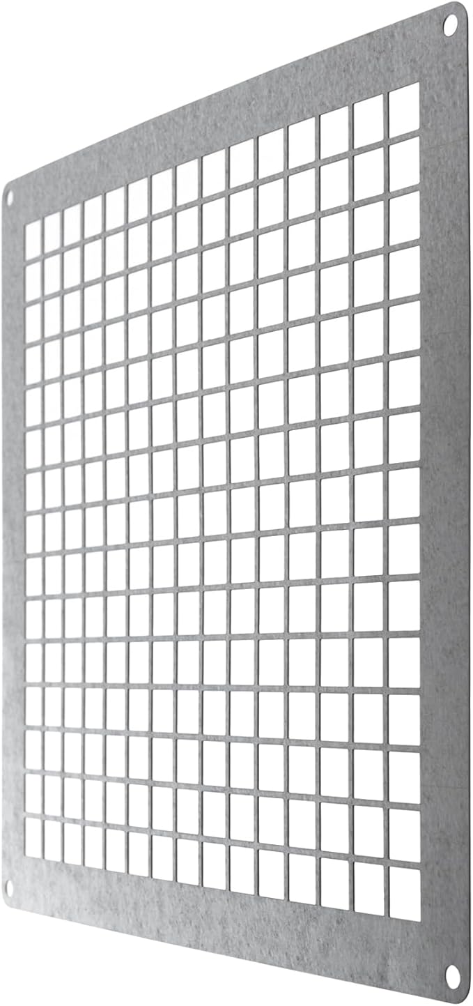 Repa Market 8" x 8" Inch Galvanized Steel Rectangular Crawl Space Vent Grid - Image 6