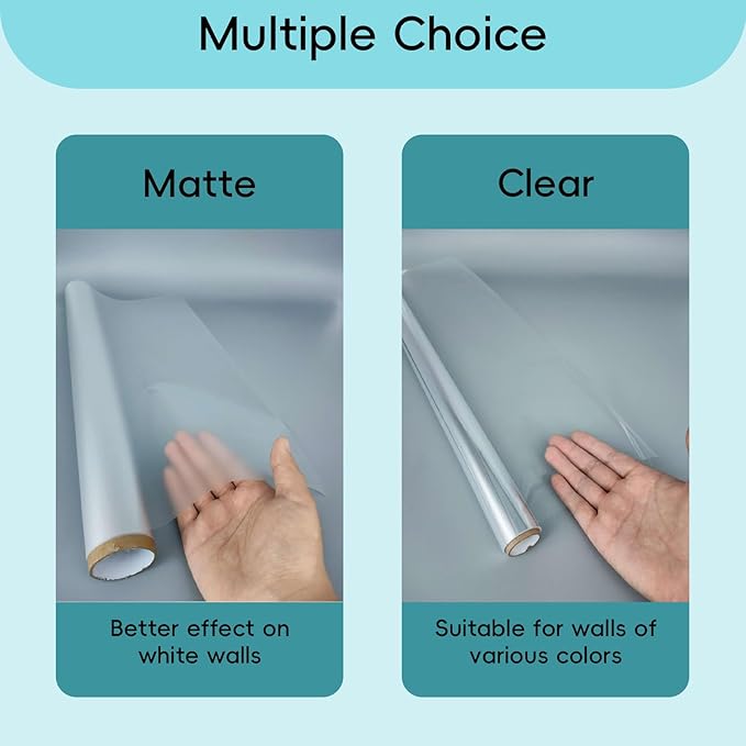 Wall Protector Clear Contact Paper Electrostatic Absorption Wall Protective - Image 3
