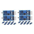 DOITOOL 20pcs Pin Thermosensitive Relay Modules Photoresistor Module Detection by DOITOOL