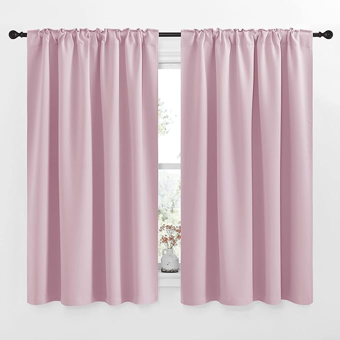 NICETOWN Bedroom Draperies Blackout Curtain Panels - Image 3