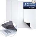 Magnetic Vent Covers 4" X 10", ANTFEES 4 Pack Thick Stronger Magnet Air Vent by Unknown