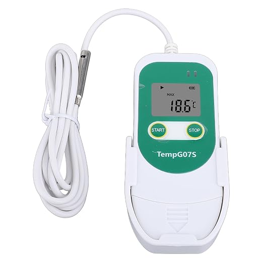 TOPINCN Digital Temperature Humidity Data Logger, USB Temperature Humidity Data by TOPINCN