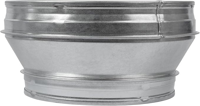 Vent Systems 12" Inch to 10" Inch Duct Reducer Adapter Connector Fitting Pipe - Image 7