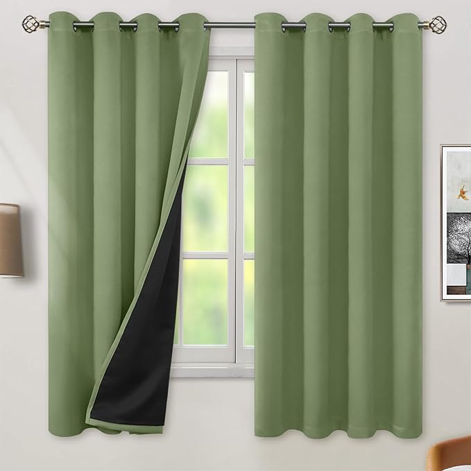 BGment Thermal Insulated 100% Blackout Curtains by BGment