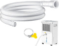 Dehumidifier Drain Hose with Cuttable Rubber Adapter & Connect Clamp, 3/4 Inch by Unknown
