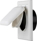 NO-PEST VENT, Exclusive Dual Door Dryer Vent Cover Outdoor 4 inch by No-PestVent